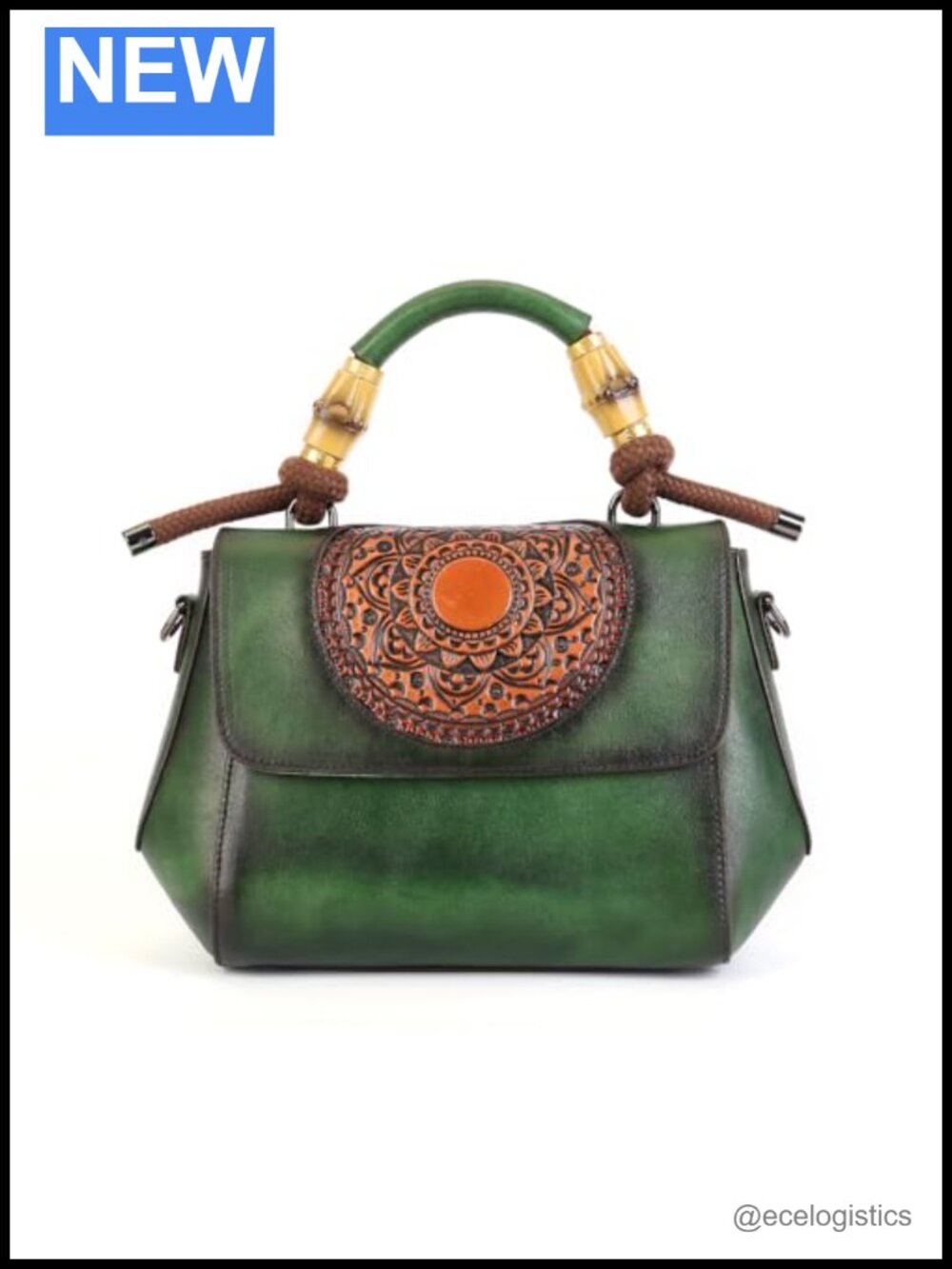 Genuine Leather Women's Retro Tote Bag Satchel Handbag Crossbody